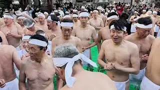 Japán: 100 hívő jeges vízbe merül sintó szertartáson Tokióban