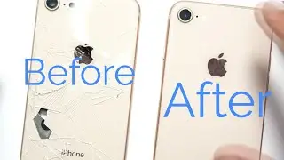IPhone 8 Frame and Backglass Replacement - Full Tutorial