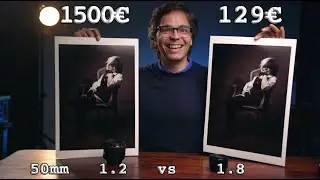 Canon 50mm 1.2 vs 50mm 1.8 (Prueba en estudio)📸