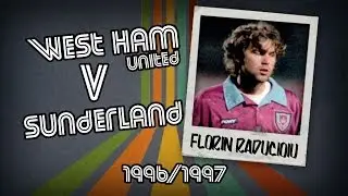 FLORIN RADUCIOIU - West Ham v Sunderland, 96/97 | Retro Goal