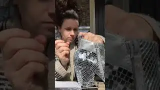 DIY Disco Ball Booties Tutorial!  This is your sign&mdash; you need disco boots in your life!! 🪩🪩🪩