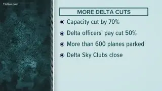 Delta cuts 70% of flights; 10,000 employees volunteer for leave as coronavirus slams travel