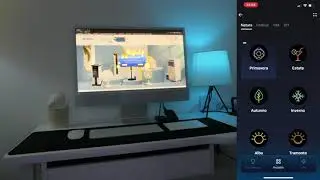 Aigostar - Lampada da tavolo smart con adattatore