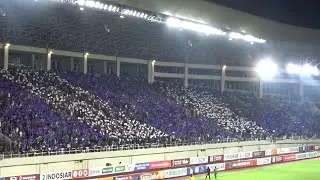 Koreo Suporter PSIS Semarang di Tribun Timur Manahan Solo | PSIS vs PSS | Piala Presiden 2022