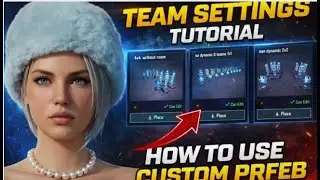 How to Use Custom Prefab | PUBG WOW Team Settings Tutorial #tutorial #hxwow #wowmaps #pubgm