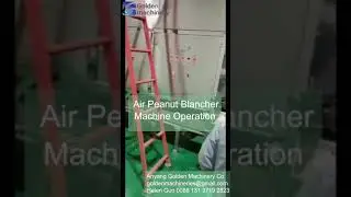 Air Peanut Blancher Machine Debugging, Air Peanut Blanching Machine, Air Peanut Peeler #Shorts