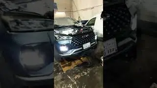 Tiggo china  start car  mechanic working Saudi #automobile #youtubeshorts