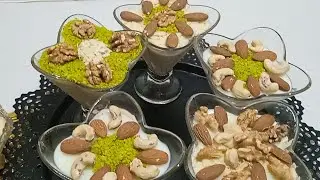 عصيدة الجوز اللذيذة😋😋 لسهرة المولد النبوي الشريف بمقادير جد مضبوط وناجحة💯