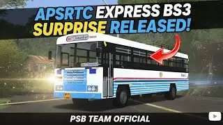 😍SURPRISE RELEASED!! APSRTC EXPRESS BS3 BUS MOD FOR BUS SIMULATOR INDONESIA 🔥| APSRTC EXPRESS BS3🎁