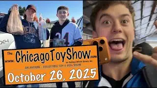 AWESOME CHICAGO TOY SHOW TOY HUNT WITH A BRETTOLIVE CAMEO !