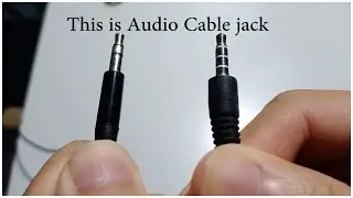 Audio Jack (TRS, TRRS, and 2.5 mm & 3.5 mm) on Mic