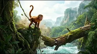 Coco Monkey Life: When a Tiny Monkey Faces a Giant Rock