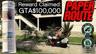 Paper Route Guide (Odd Jobs) A Safehouse in the Hills • GTA 5 Online