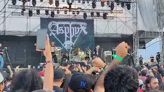 ASPHYX -Death The Brutal Way- Live Mexico Metal Fest VI Guadalupe Nuevo Leon, Mexico Sat 9-24-2022