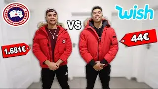 44&euro; JACKE VS 1.681&euro; JACKE !!! (WISH PRODUKTE VS ORIGINALE PRODUKTE) | Kelvin und Marvin