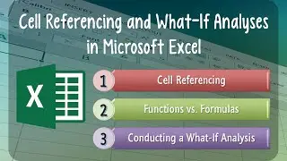Урок 3 по Excel: Ссылки на ячейки и анализ &laquo;что если&raquo; в Microsoft Excel