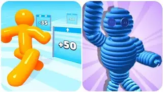 Tall man Run 3D Vs rope Man 🎊🎊🎊🎊 New Levels Game Mobile Walkthrough iOS, Android