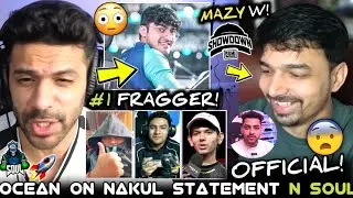 Ocean Shocking Reaction On GobliN Official Record🥵Mazy BIG Reveal😳Aman In Chat😂Ocean On SouL Power☠️