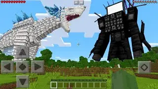 I Found SHIMO vs SKIBIDI TITAN CINEMAMAN in Minecraft Pocket Edition...