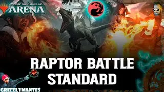 🔴🦖RAPTOR BATTLE💥🔴 || March of the Machine || [MTG Arena] Bo1 Mono Red Battle Aggro Standard Deck