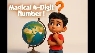 ✨The Magical Number 6174! ✨Math Trick for Everyone #viral #maths #6174 #kaprekar #cbse #cbseclass6 