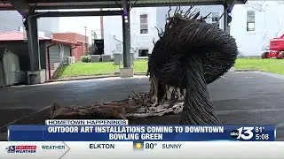 New downtown Bowling Green art installations showcase Kentucky artists