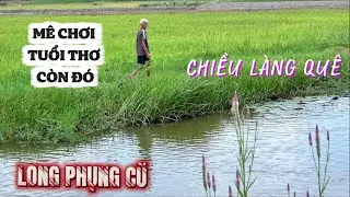 Hình Ảnh Tuổi Thơ Trên Đường Quê Xã Long Phụng Cuối Năm - Con Mê Chơi Má Đi Tìm Về, Một Thời Để Nhớ.