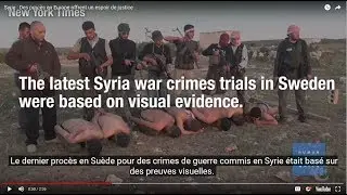 Syrie : Des proc&egrave;s en Europe offrent un espoir de justice