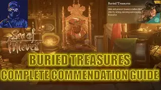 Sea of Thieves Buried Treasures Complete Commendation Guide