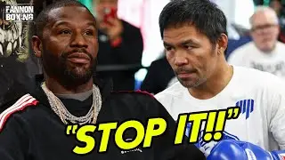 FLOYD MAYWEATHER VS MANNY PACQUIAO REMATCH! FLOYD SCHOFIELD JR PULLS OUT OVER BED BIGS!?