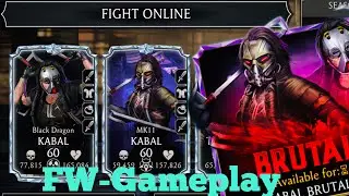 MK11 Kabal, Black Dragon Kabal & Guardian Terminator FW Gameplay | MK Mobile