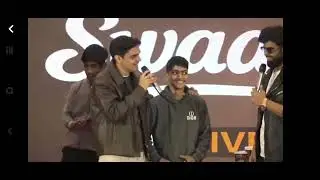 Swaadly launch event aaditya winning gift hamper #Swaadly #nexttoppers #parshant kirad
