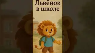 Львенок в школе | Сказки на русском | Аудиосказки для детей | Kazkify