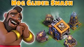Bh9 Hog Glider Attack Strategy 🔥🔥 Builder Base | Clash of clans | #coc #india #clasherszone