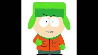 Kyle singing a song for you 😇 - #kylebroflovski #shorts #southpark #animation