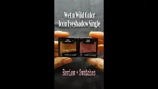 Wet n Wild Single Eyeshadow Review+ Swatches #Shorts