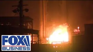 Chemical plant explosion rocks Texas homes