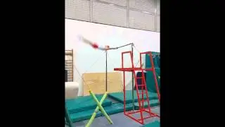 Age Group Programme - Men's Artistic Technical Ability Testing &ndash; Horizontal Bar - Exercise 1.4