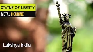 Miniature Statue of Liberty - Metal Figurine for Home Decor