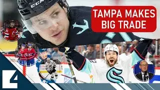 BIG TRADE as Bolts Land Gourde, Bjorkstrand / Hughes Season Over / What Will Habs, Leafs, Kings Do