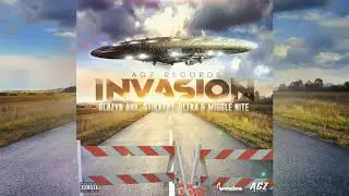 Blazyn Ahk, Stikki Ft.  Miggle Nite & Ultra - Invasion