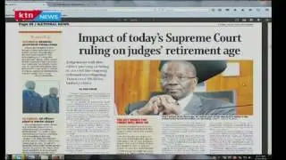 Supreme Court set to rule the retirement age of Judges