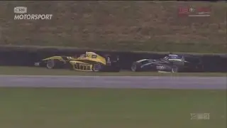 Toyota Racing Series New Zealand 2017. Race 2 Teretonga Park. Start Big Crash