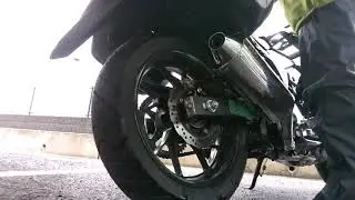 SP忠男　POWER BOX サイレンサー　V-strom250