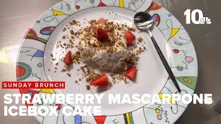 Sunday Brunch: Strawberry Mascarpone Icebox Cake