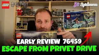 Early Review LEGO 76459 Harry Potter: Escape from Privet Drive!