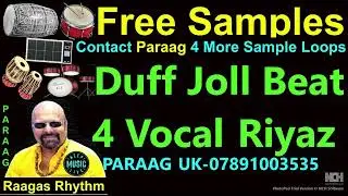 Duff Joll Beat | Sample Loop Taal | By Parag | U Can Use 4 Vocal Practice | Subscribe & Support |