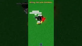 Killing 250 KILLSTREAK with OVERKILL | Slap Battles👏
