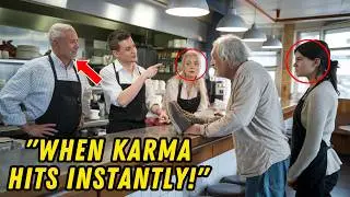 Restaurant Workers Laugh at Struggling Customer, Not Realizing the Owner Is Right Behind Them