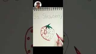 How To Draw A Strawberry!